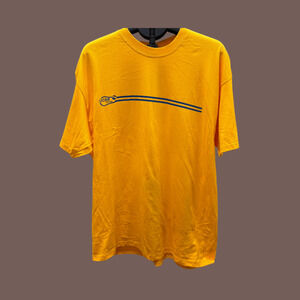 UCSB Lacrosse Tee | Hanes Beefy‑T | Yellow | Size XL | Vintage